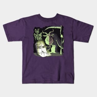 Goat of Christmas Future Kids T-Shirt